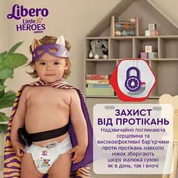 Підгузки-трусики Libero Up&Go Little Heroes 8 (19-30 кг), 26 шт. - мініатюра 8