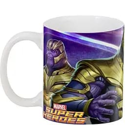 Кухоль GeekLand Thanos Танос 3D 330 мл білий - мініатюра 3