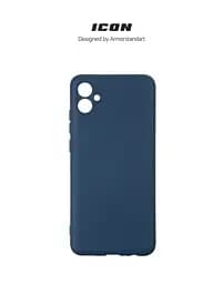 Чехол ArmorStandart ICON для Samsung A04e / M04 / F04 Camera cover Dark Blue (ARM65142) - мініатюра 3