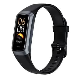 Фітнес-браслет Lemfo C60 з AMOLED-дисплеєм та пульсоксиметром (Чорний)