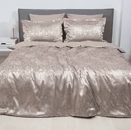 Комплект постільної білизни Tiare євро Сатин Жаккард 2432 2432-ev