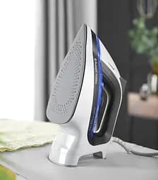 Russell Hobbs Праска Easy Store Pro, 2400Вт, 320мл, паровий удар -180гр, постійна пара - 45гр, зберігання шнура, керам. підошва, біло-синій - мініатюра 8