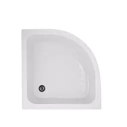 Душовий піддон Lidz Kapielka ST80x80x26 з панеллю Білий