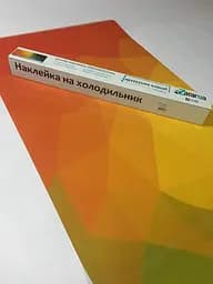 Вінілова наклейка на двері Абстракція повнокольорова плівка для дверей 60х180 см Happy Pocket Z180087 - мініатюра 4