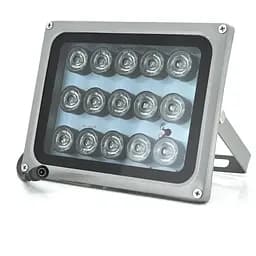 Прожектор спрямований із сутінковим датчиком YOSO 12V 30W, 15LED, IP66, кут огляду 60°, дальність до 50м, 177*138*65мм, BOX