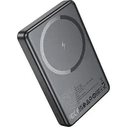 Зовнішній акумулятор Hoco Q34 Clever MagSafe 10000mAh 20W Gray (644068) [147245] - мініатюра 2