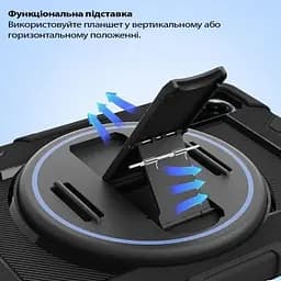 Чохол до планшета BeCover Horizontal handle Samsung Galaxy Tab S10 FE Plus (SM-X620/SM-X626) 13.1" Black (714568) - мініатюра 6