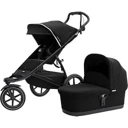 Дитяча коляска Thule Urban Glide 2 Black on Black з люлькою (TH 10101963)