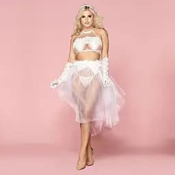 Эротическое свадебное платье JSY Невинная Милана One Size White