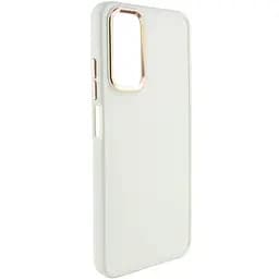 Чохол Epik TPU Bonbon Metal Style для Samsung Galaxy A14 4G/5G Білий/White