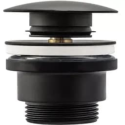 Донний клапан Paffoni ZSCA 050 NO, Чорний матовий