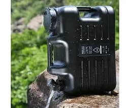 Бутель Каністра 18,5 л для води з краном та ручкою, чорний, ViO PET-TB 18.5L - мініатюра 6