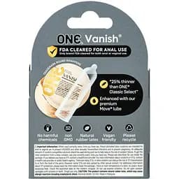 Презервативи One Vanish Hyperthin 3 шт. - мініатюра 2
