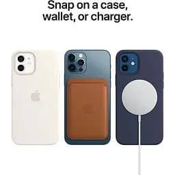 Оригінальний силіконовий чохол Apple Silicone Case MagSafe для iPhone 12 Pro Max Midnight (MHLG3ZM/A) - мініатюра 10