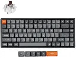 Клавіатура Keychron K2 Max 75% Compact K Super Brown EN/UKR RGB Black (K2M-C3-UA)