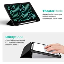 Чохол-книжка ArmorStandart Smart Fold Pen для Apple iPad 11 2025 (A16) / 10.9 2024 / 2022 Black (ARM74944) [133697] - мініатюра 5