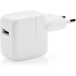 Зарядний пристрій Apple 12W Power Adapter EU (євровилка) MD836