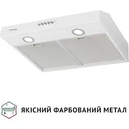 Витяжка пласка Perfelli PL 5002 W LED - мініатюра 3