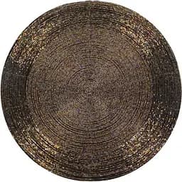 Плейсмат Elendekor Бісер 35 см сіро-чорний (877-094)