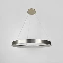 Сучасна кільцева люстра в сатиновому каркасі Ø 80 см | Арт. MJ262-800 Carmine | Line F