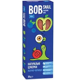 Фруктовые яблочно-черничные конфеты Bob Snail 30 г