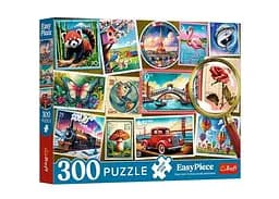 Пазлы "Почтовые марки" 300 элементов 23100 Trefl, в коробке (5900511231007)