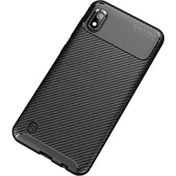 Чохол-накладка Toto TPU Carbon Fiber 1.5 mm Case Samsung Galaxy A10 Black - мініатюра 3