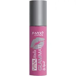 Рідка матова помада Maxi Color Viva liquid Glam Matt відтінок 06 (Витримане бордо) 5 г