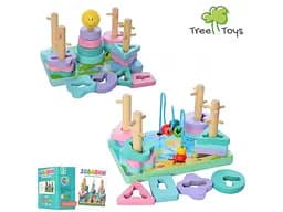 Деревянная игрушка Геометрика Limo Toy