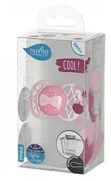 Силіконова симетрична пустушка Nuvita Air55 Cool Be Happy, 0+ міс., світло-рожевий (NV7065RQ) - мініатюра 3