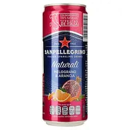 Напій Sanpellegrino Naturali Melograno Arancia безалкогольний 330 мл (815695)