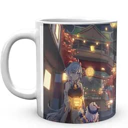 Кухоль GeekLand Genshin Impact Геншин Імпакт Свято Морських Ліхтарів 02.638 330 мл білий