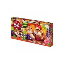 Мягкие пазлы Хомяк S20-09-13, 20 элементов