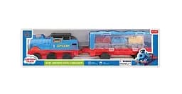 Поезд "Томас" 412-1, инерция, съемные вагоны, 3 мини поезда, в коробке (6975671112014)