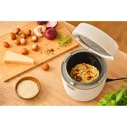 Рисоварка Sencor білий 0.6 л 350 Вт (SRM0670WH) - мініатюра 12