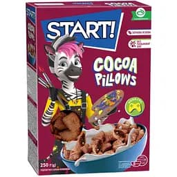 Подушечки Start с начинкой какао 250 г