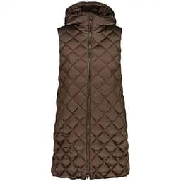 Жилет CMP Woman Vest Long Fix Hood Corteccia S (1097-31K3016-P865 38)