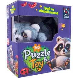 Пазли De.tail. Єнотик 260 деталей (DT200-09)