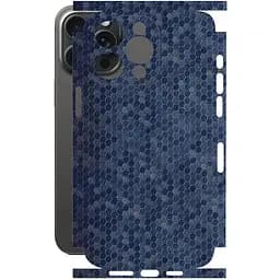 Захисна плівка StatusSKIN для Apple iPhone 15 Pro Max Корпус Вініл Соти сині