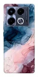 Чехол Demsky Розово-голубые разводы для Infinix Note 40 4G