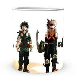 Кухоль GeekLand Моя геройська академія My Hero Academia Персонажі на повний зріст MHA 02.524 330 мл білий - мініатюра 2