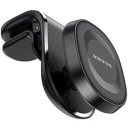Автотримач для телефона BOROFONE BH40 Kyle air outlet magnetic car holder Black