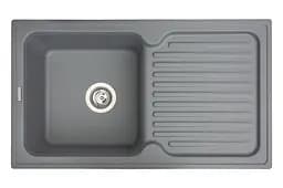 Кухонная мойка гранитная Miraggio Orlean gray 861x496x210 00209306, Серый