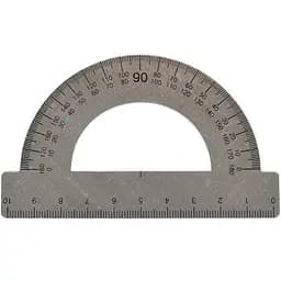 Транспортир металлический 180