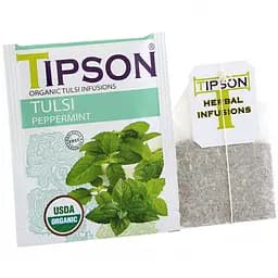 Чай Tipson Tulsi Перечна м'ята, з добавками, 25 пакетиків, 30 г (828040) - мініатюра 3