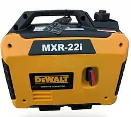 Інверторний бензиновий генератор DeWALT MXR-22i ручний запуск (2,3/2,0 кВт), з мідною обмоткою