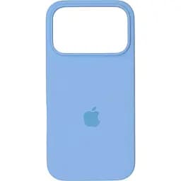 Чехол Silicone Case для Apple iPhone 17 Pro Max Lilac Blue AA [145506]