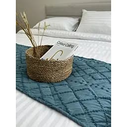 Покривало Ecotton полістан Jacuard Green 200х220 см (25217) - мініатюра 6
