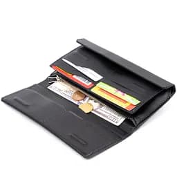 Чоловіча шкіряна барсетка GRANDE PELLE 10х20,3х3 см acs0016100 - мініатюра 5