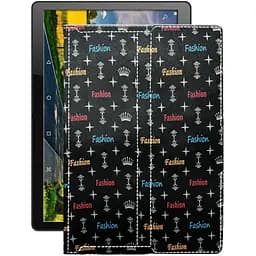 Чохол StatusCASE з екошкіри для планшету Hoozo X1001 Full HD Фешн чорний